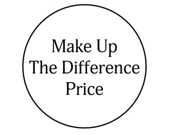 Compense la diferencia de precio para el sello de cera con logotipo personalizado