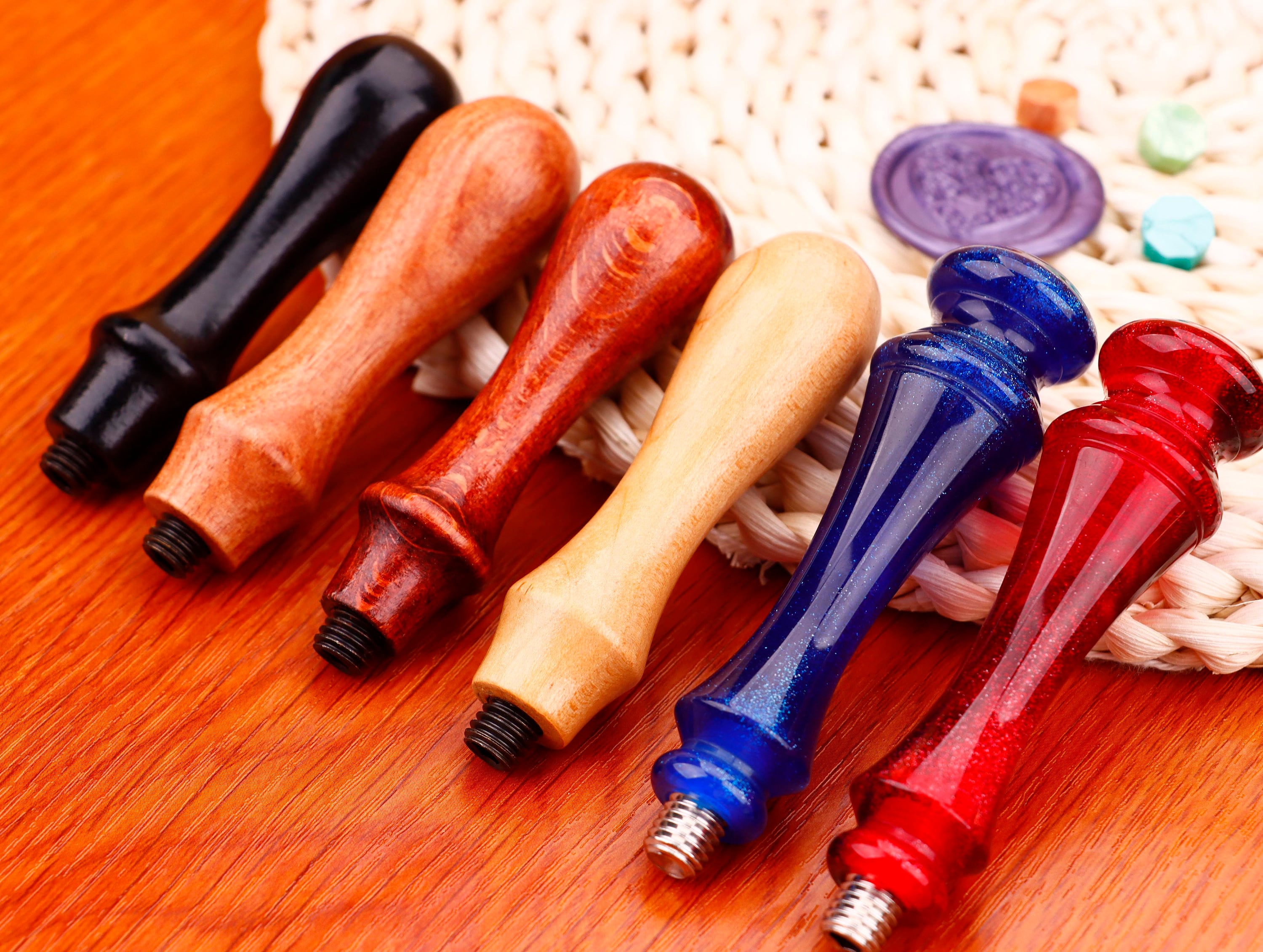 High-quality Wax Seal Handle, Wax Stamp Handle for Sealing, Wax Spoon Kit, Wax Stove, Wax Seal Stove, Wax bead Melting tools