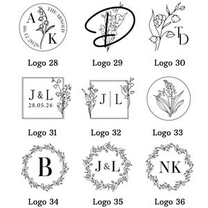 Sello de lacre de lirio de los valles, delicado sello floral para invitación de boda, sello de latón vintage hecho a mano para cartas, diarios y sobres.