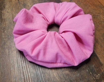 XXL Scrunchie Pink Geschenk Weihnachten Haargummi