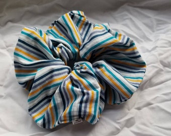 XXL Scrunchie Bunt mit Streifen