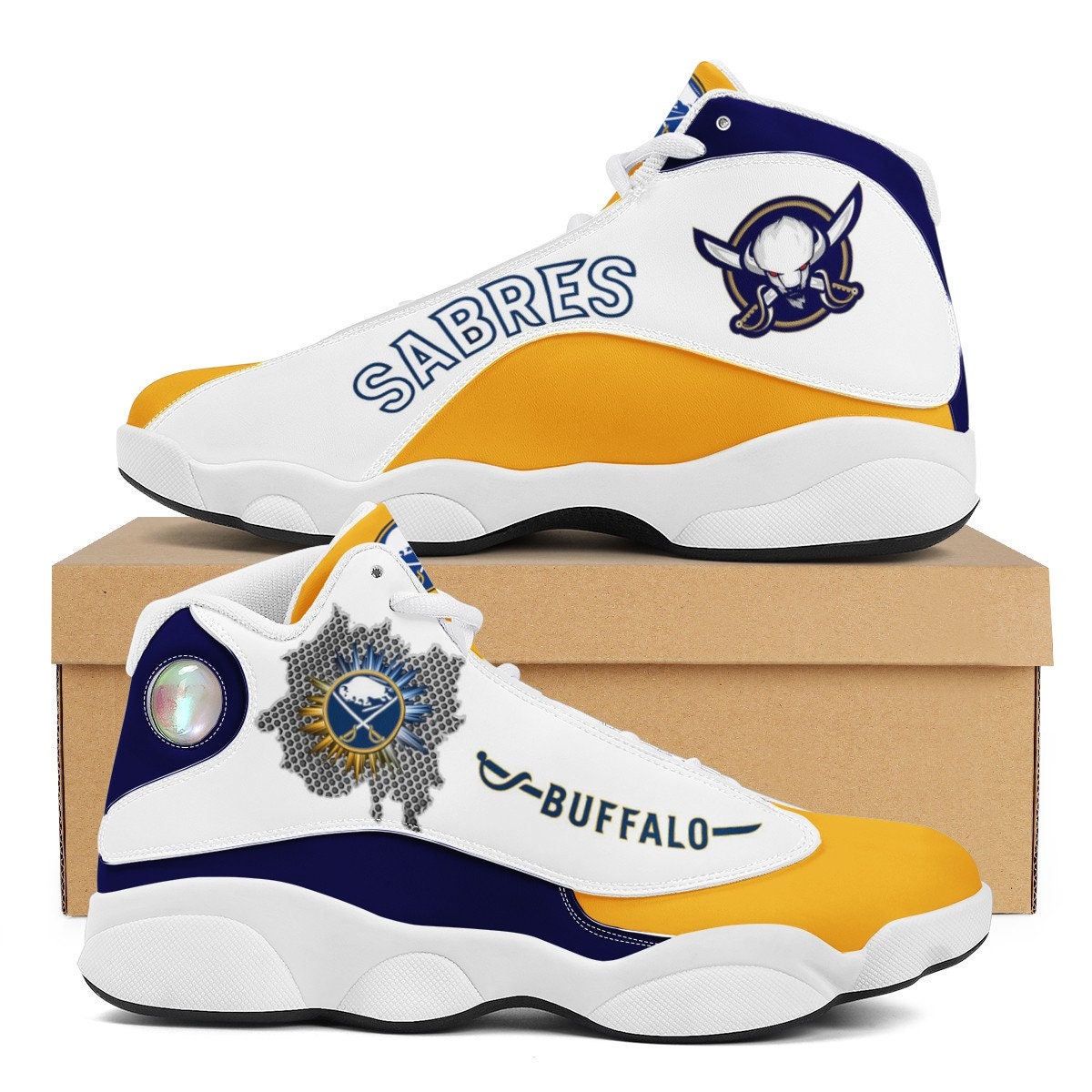 Buffalo Sabres NHL Custom ShoesCustom SneakersCustom Shoes