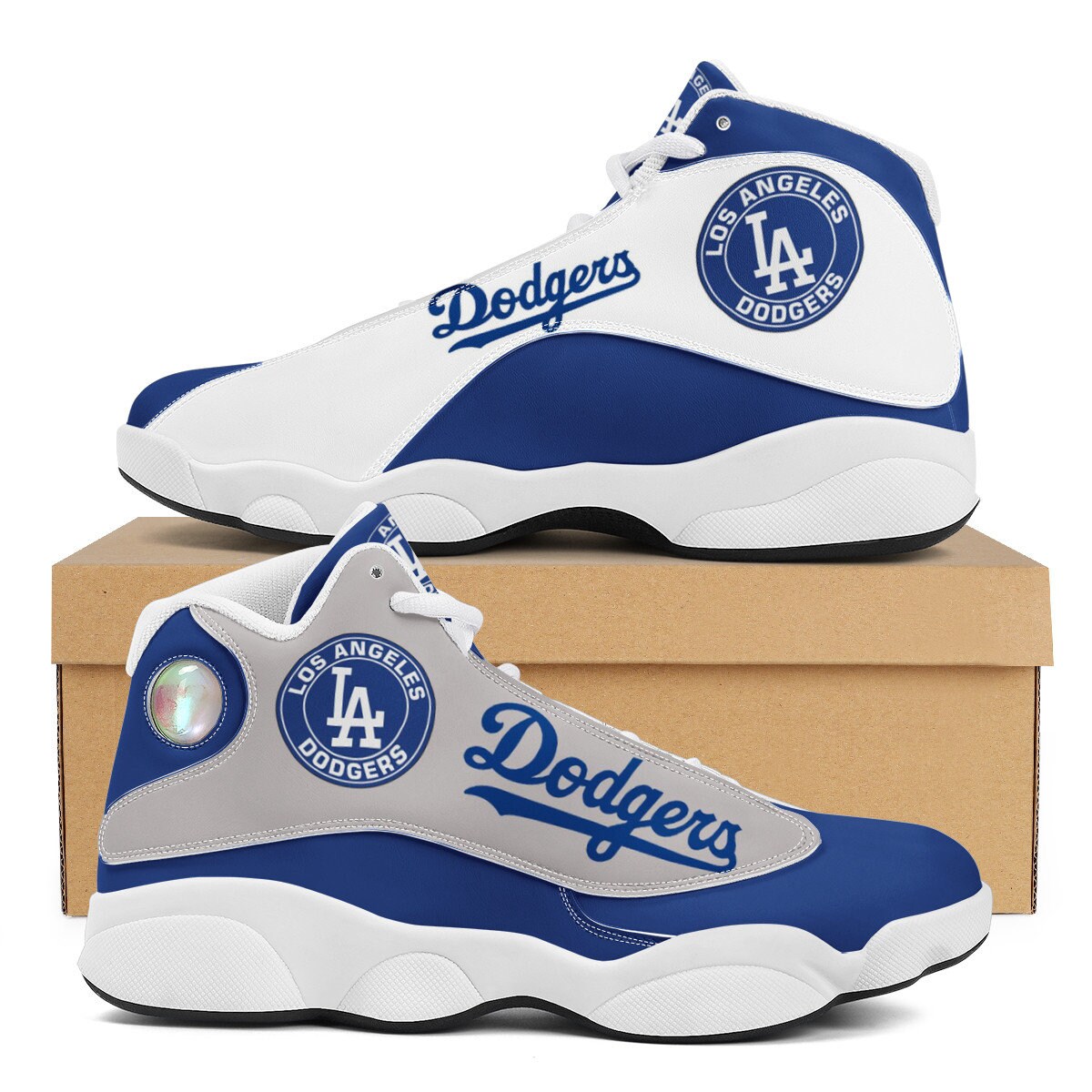 dodgers nike slides
