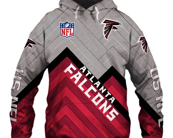atlanta falcons zip up hoodie