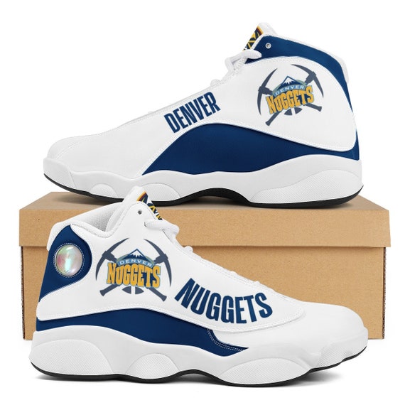 Denver Nuggets NBA Custom ShoesCustom SneakersCustom Shoes Etsy