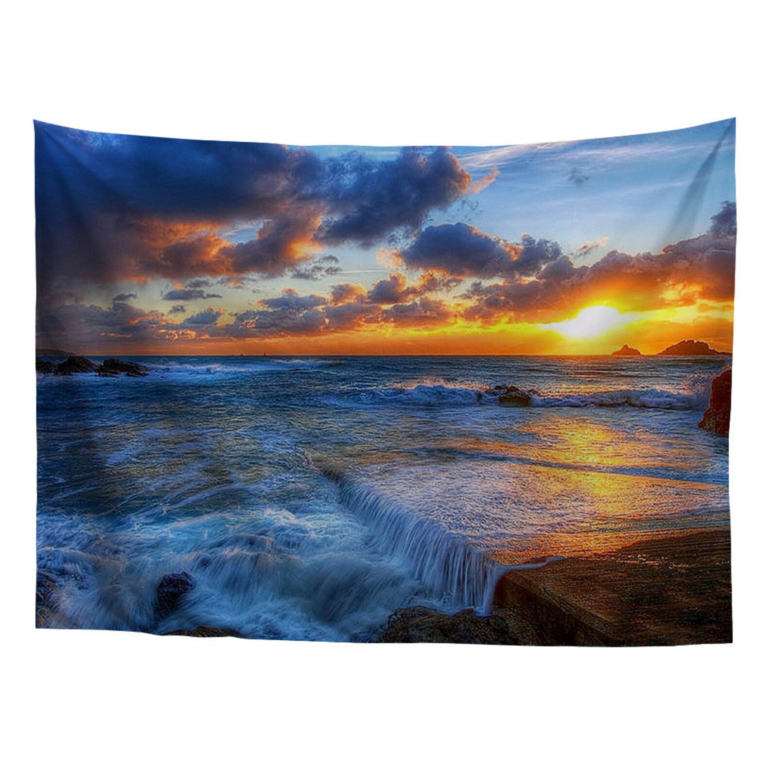 Sunset Scenery Tapestrytapestry wall hangingcustom Etsy