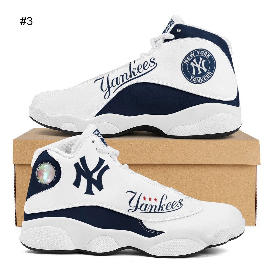 New York Yankees MLB Custom ShoesCustom SneakersCustom Shoes Etsy