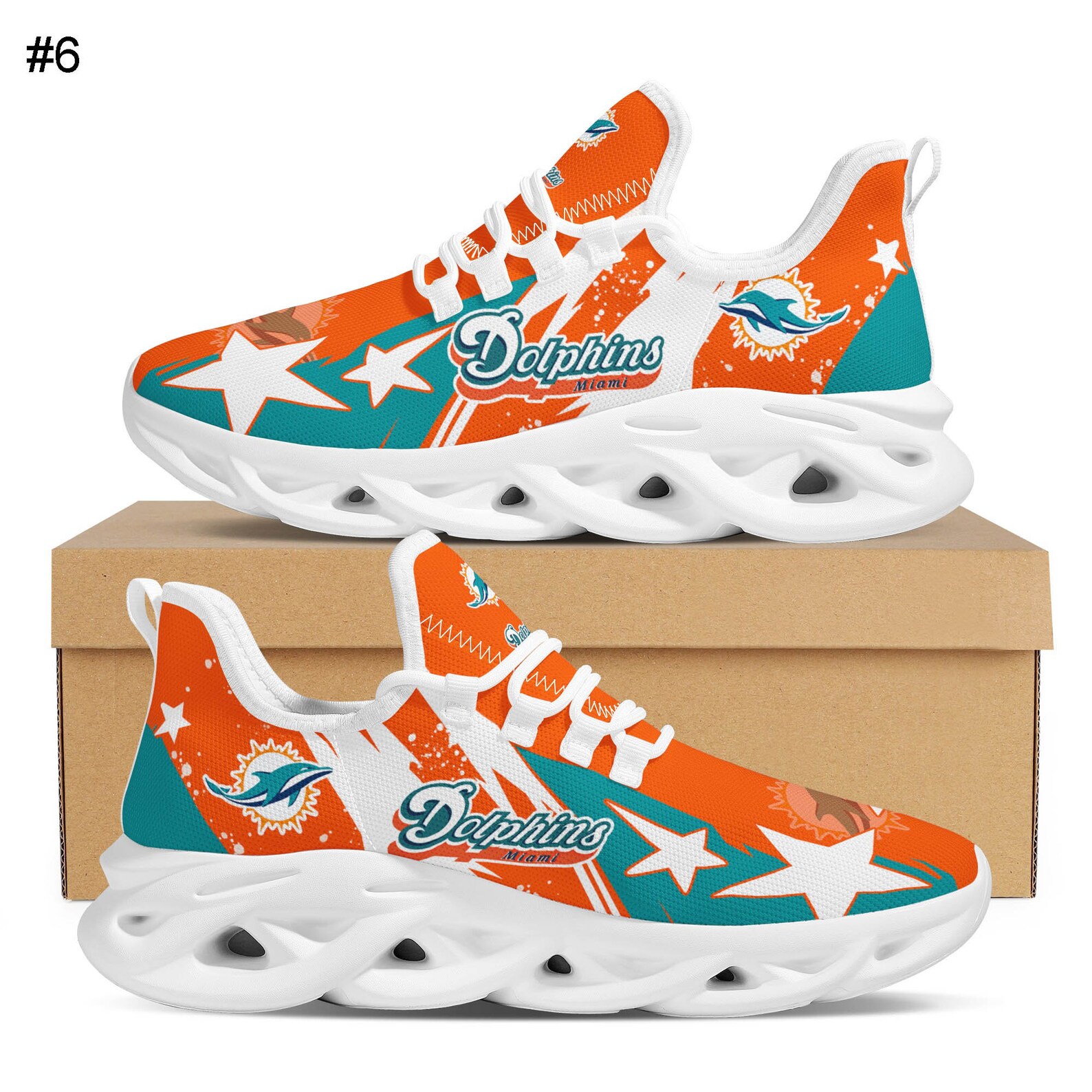 custom miami dolphins shoes