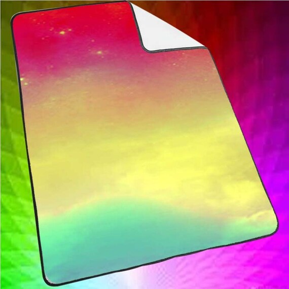 Farbverlauf Farbe Himmel Custom Fleece Decke | Etsy