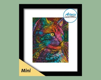 Katzenkreuzstich: Mini Felis von Dean Russo (pdf download)