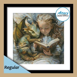 Dragon Tales Cross stitch pattern, dragon cross stitch chart, cross stitch dragon pdf, fantasy cross stitch, artecy cross stitch, Dragons