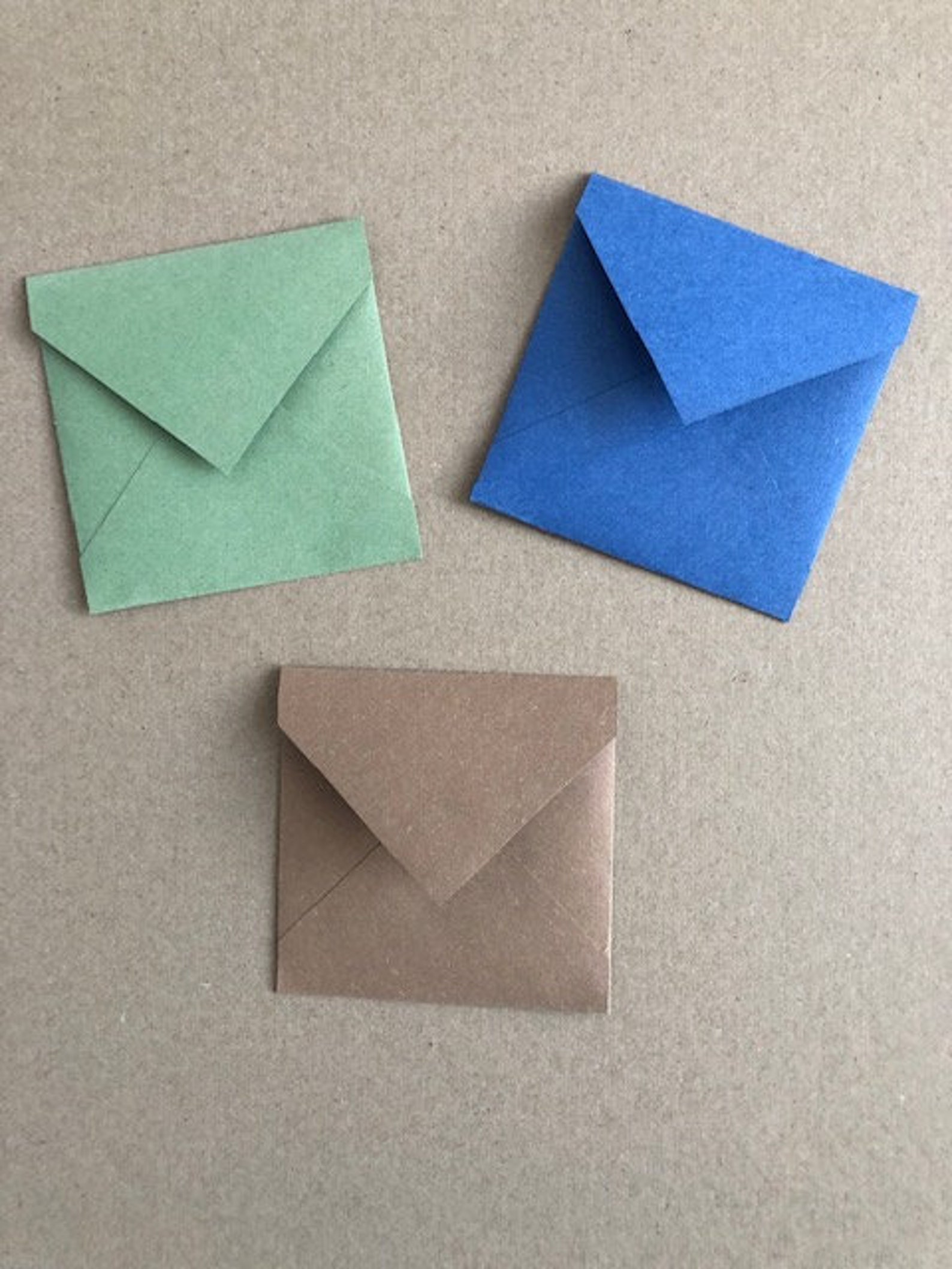 Handcrafted envelopes Recycled Paper Packs of 10 Various Etsy