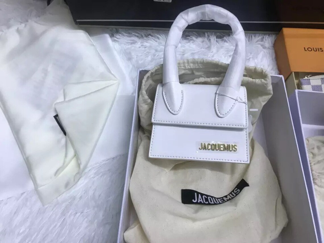 Genuine leather jacquemus mini bags Etsy