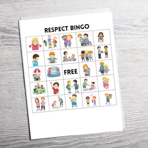 Respect BINGO Game