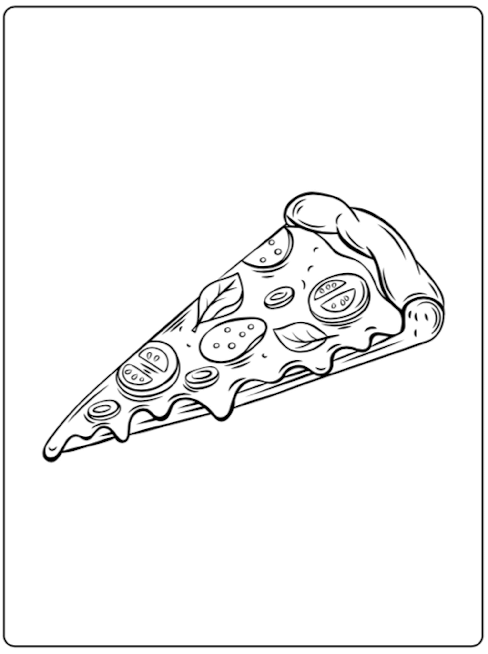 Food Coloring Page