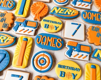 Nerf birthday cookies (18)