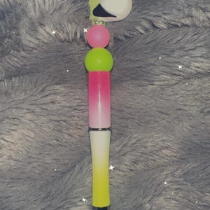 Custom beaded pen