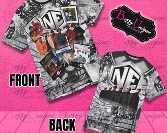 New Edition Concert T-Shirt, 3D All Over Print, Unisex Fan Wear