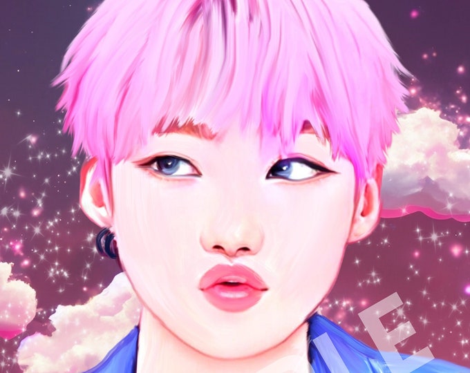 The Boyz Art Prints fanart juyeon Kevin Eric sunwoo changmin chanhee jacob haknyeon younghoon sangyeon