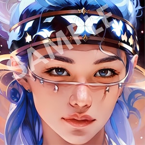 Felix Stray Kids Kunstdruck 5 Sterne