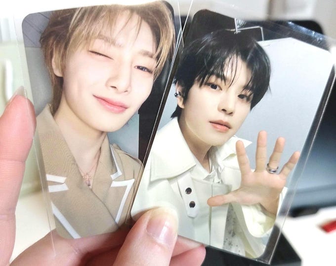 Stray kids OFFICIAL Soundwave POB ATE photocards skz jeongin I.N seungmin