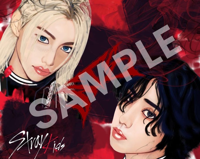 Stray Kids ATE artworks duo lee know felix han jisung jeongin i.n bang chan changbin hyunjin seungmin