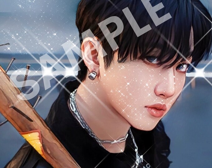 Changbin 5 Star S-Class Stray Kids Art Print