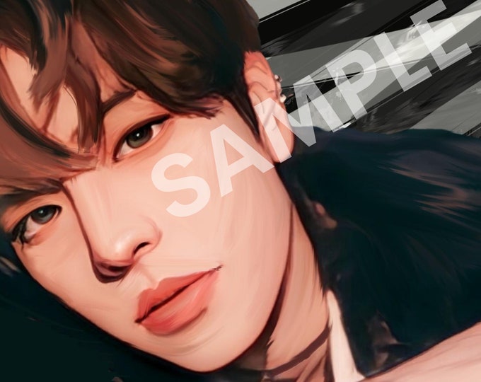 Seungmin 5 Star S-Class Stray Kids Art Print