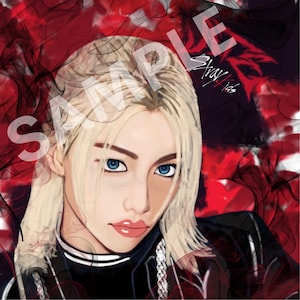 Felix Stray Kids ATE art print