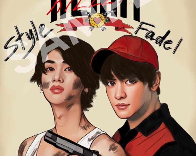 The Heart Killers Fadel & Style art print