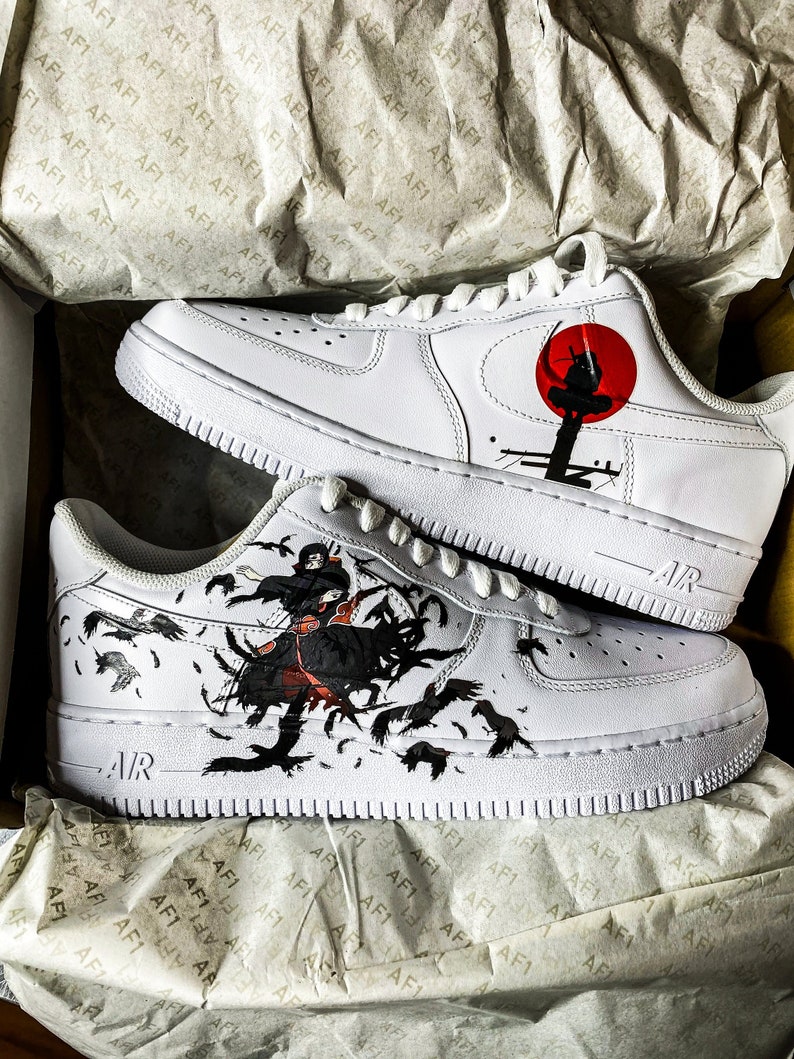 ITACHI Custom Nike Air Force 1 | Etsy