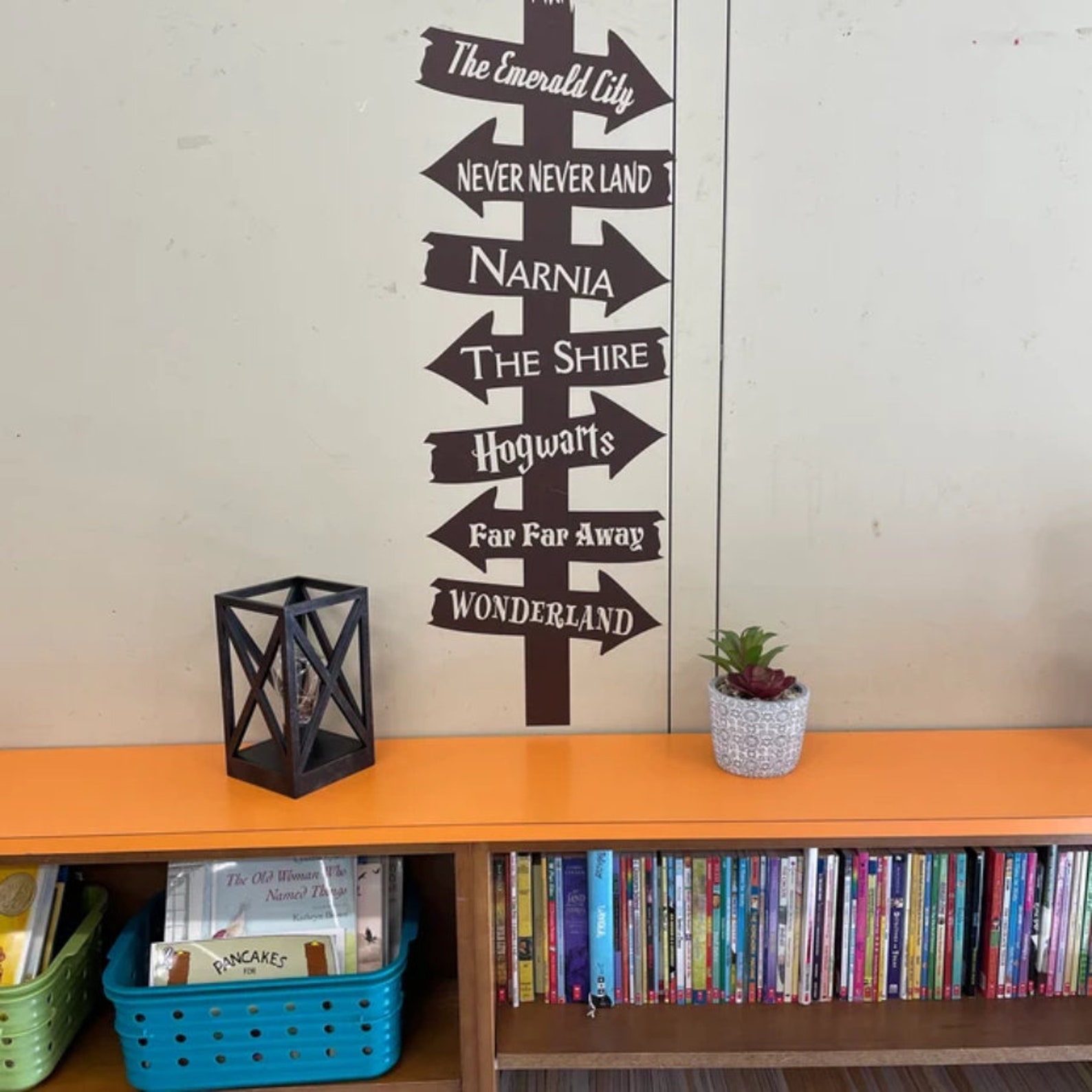 Book Destination Arrows Sign – Library Decor (digital Download) - Etsy