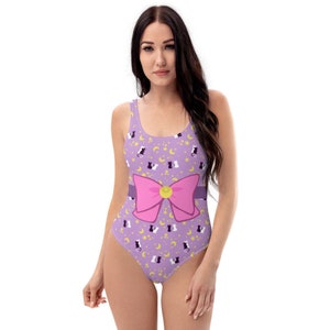 Moon Kitty | One-Piece Swimsuit / Leotard