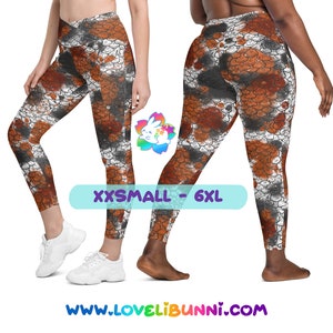 Calico Koi | Eco Crossover Leggings | Mer-Wear