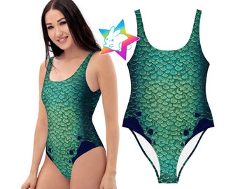 Seaglass Glo | One-Piece Swimsuit / Leotard | Mer-Wear