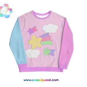 Shooting Star Colorblock | Eco Sweatshirt