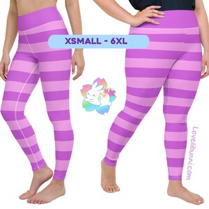 Pink n purple leggings top