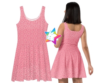 Sakura Asanoha | Skater Dress