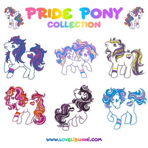 Pride Pony Stickers