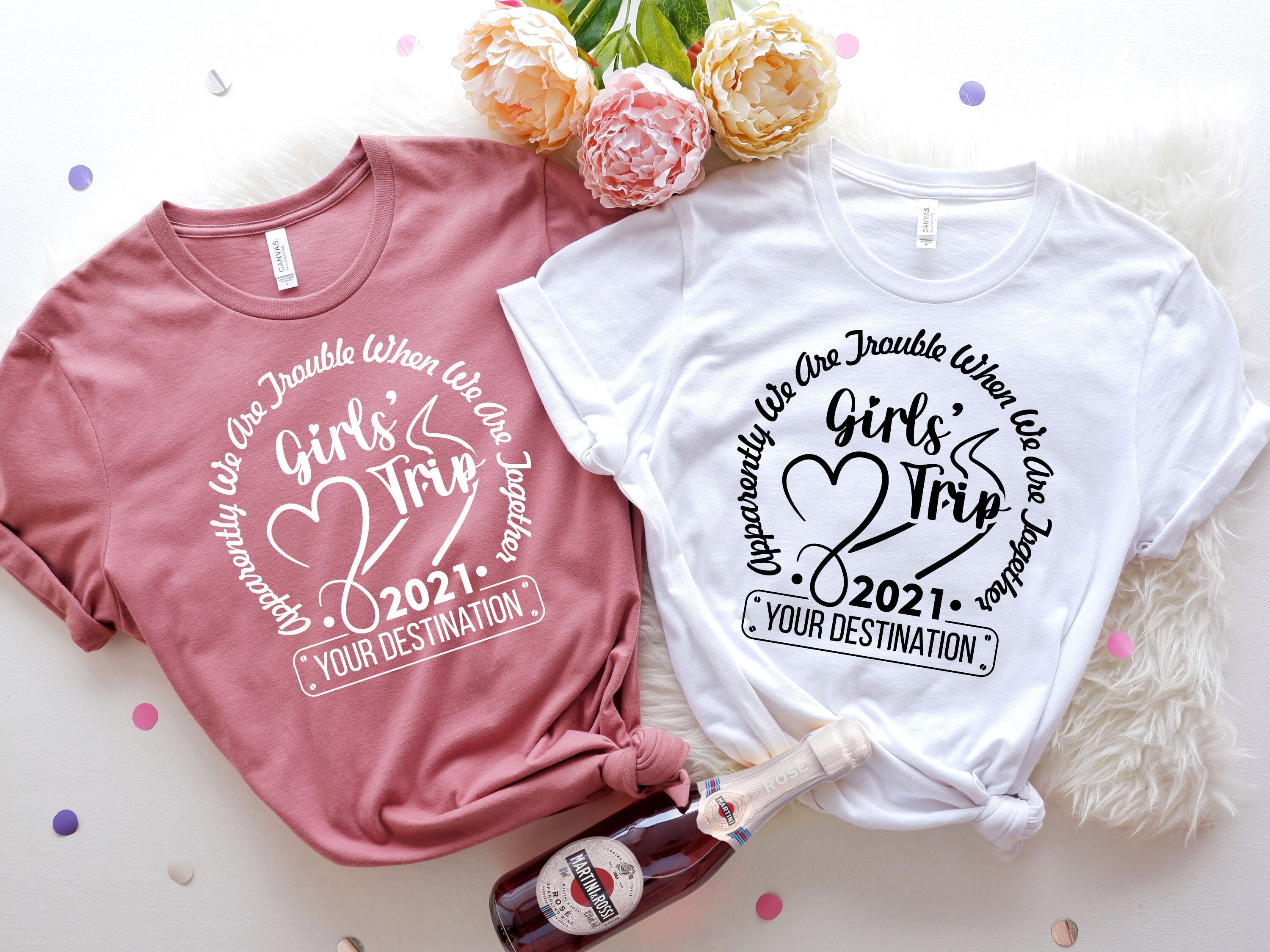 Girls' Trip Shirt Girls Vacation Shirt Girls Travel Etsy