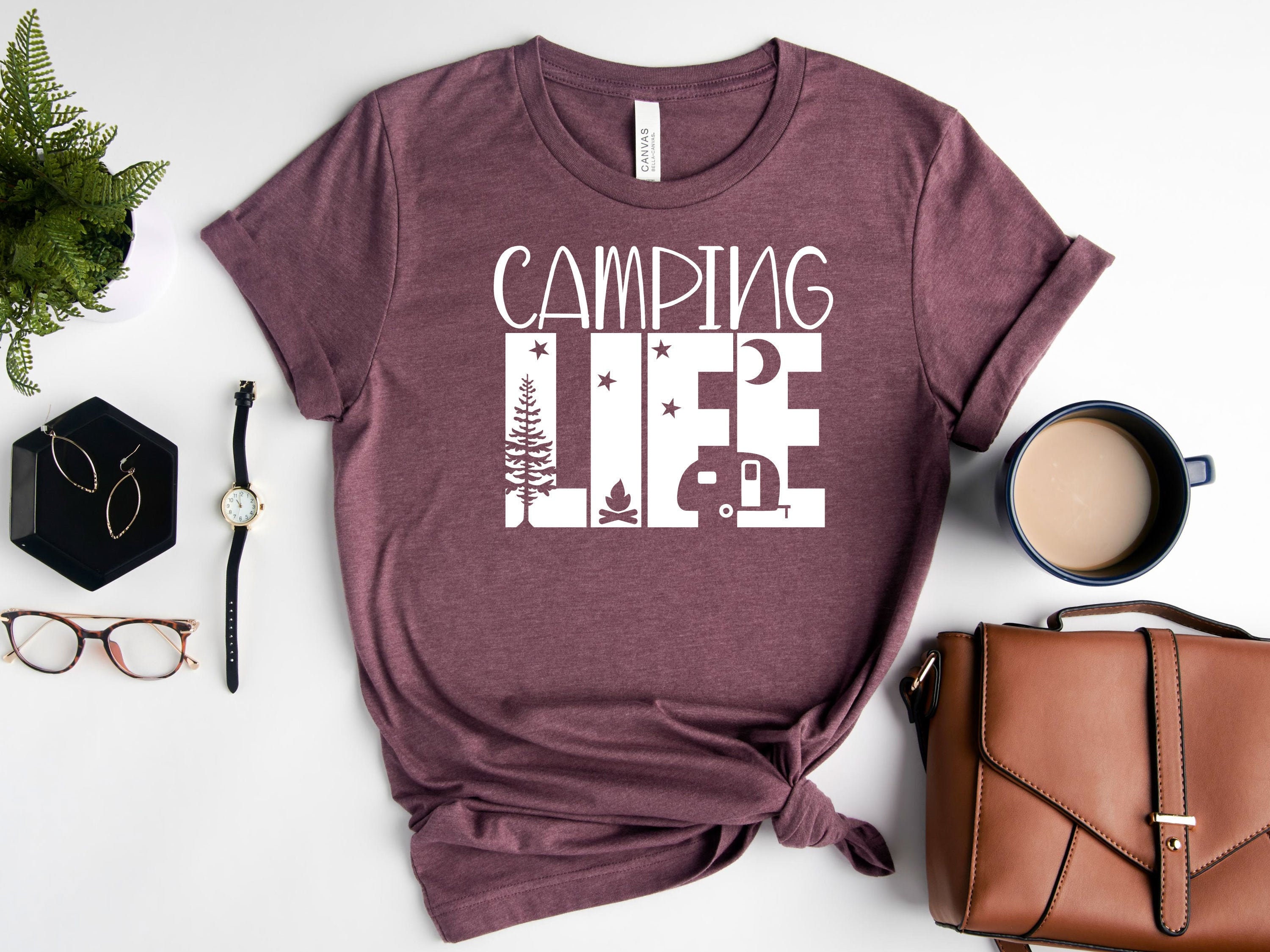 Camping Life Shirt Adventure Shirt Shirts for Campers Etsy