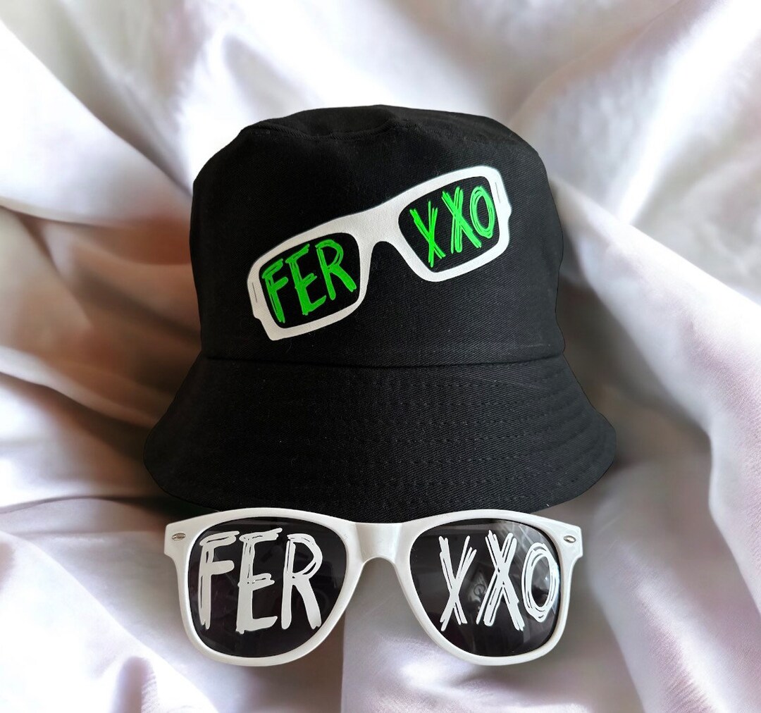 Feid Ferxxo Mor Bucket Hat Sunglasses Nitro Jam Merch Etsy Australia
