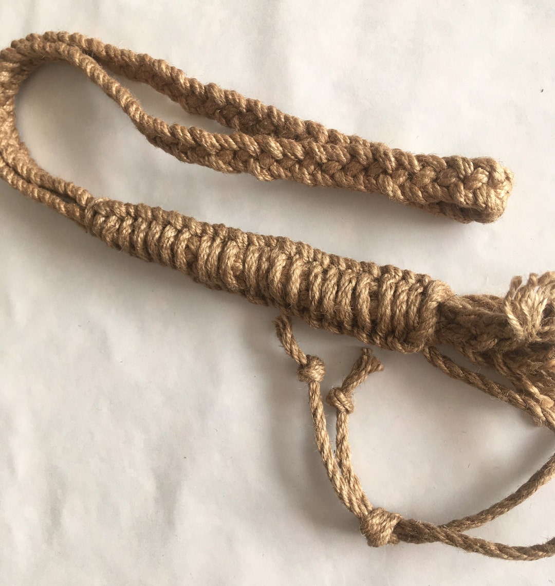 Paddle Jute Rope Devices Handmade Etsy