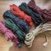 Shibari rope, bdsm rope, 26.25’ 0.24” bondage rope, jute rope, natural bdsm rope, shibari kinbaku, shibari rope bondage, kink, fetish