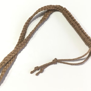 Jute Spanking Paddle 25,5&quot; Fetish Tool - Handmade