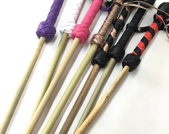Spanking Cane Bamboo Wrapped Handle 29 inch (73 cm) - Handmade
