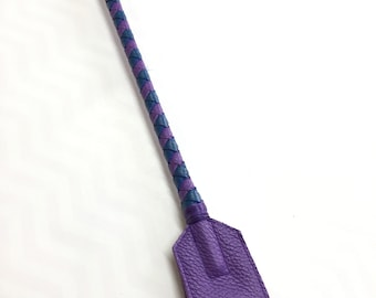Leather Riding Crop 29" Limited Colour Device - Handmade