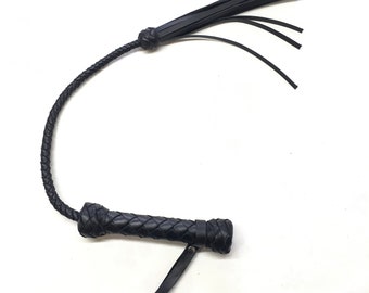 Leren flogger 25,6" zweep 7-staart - handgemaakt