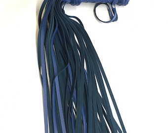 Leather Flogger with 50 tails Genuine Cow leather, handmade