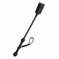 Leather Riding Crop 19,7" (50 cm) Spanking Whip Tool - Handmade